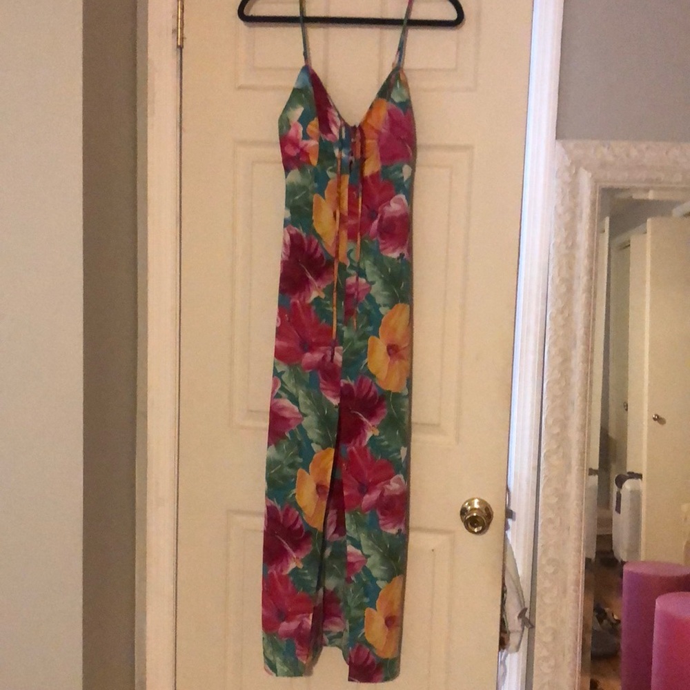 Show me your mumu floral maxi dress
